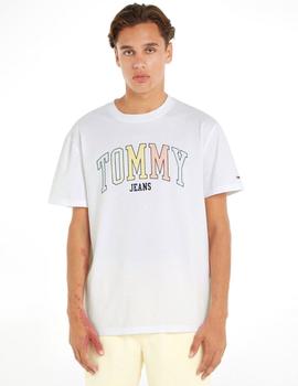 Camiseta clásica con logo universitario Tommy Jeans