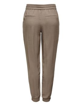 ONLKELDA-EMERY MW PULL-UP PANTS MARRON