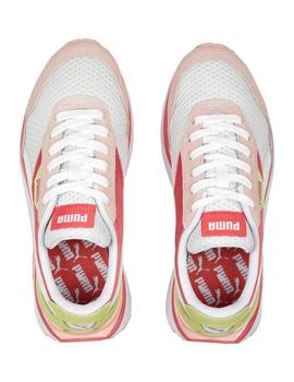 Zapatillas Puma Cruise Rider Peony blanco-rosa para mujer