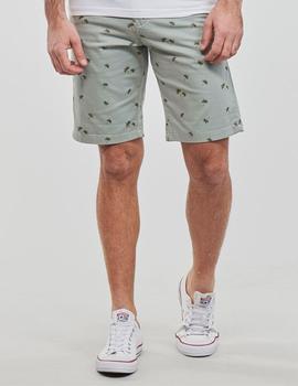 Chinos cortos con  print de palmeras regular fit Jack Jones