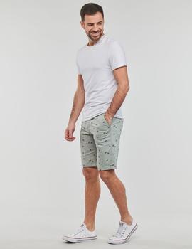 Chinos cortos con  print de palmeras regular fit Jack Jones