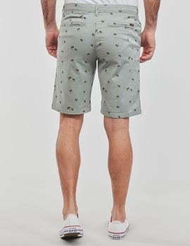 Chinos cortos con  print de palmeras regular fit Jack Jones