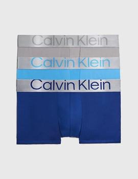 Pack De 3 Bóxers De Tiro Bajo -Calvin Klein