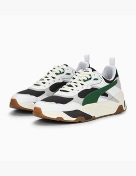 Zapatilla Puma Trinity blanco-verde