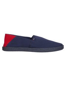 Alpargatas azul marino-rojo de Tommy Jeans