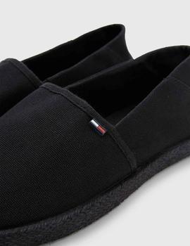 Alpargatas negras de Tommy Jeans