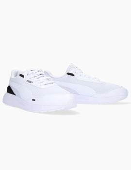 Zapatilla blanca Puma Runtamed Logo Power