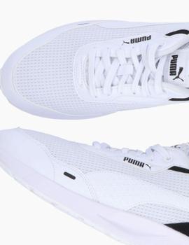 Zapatilla blanca Puma Runtamed Logo Power