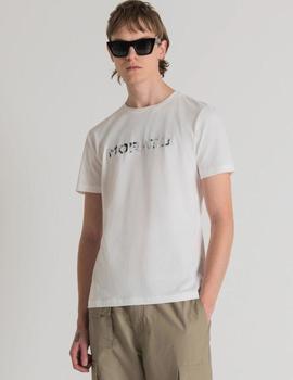 Camiseta slim fit con estampado de MORATO en relieve