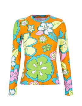 Top m/l licra flores Le Cruel