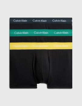 Pack De 3 Bóxers De Tiro Bajo -Calvin Klein