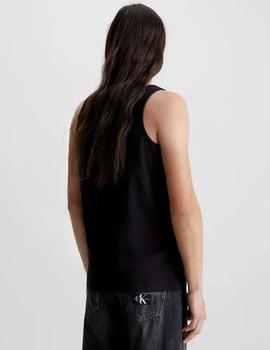 Camiseta negra de tirantes Calvin Klein