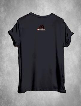 Camiseta de hombre LASAL Wolve negra