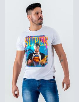 Camiseta de hombre LASAL Super blanca