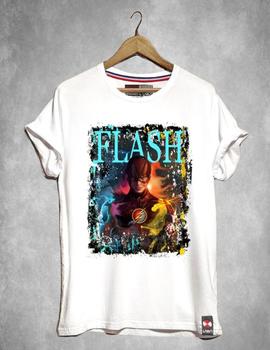 Camiseta de hombre LASAL Flash blanca