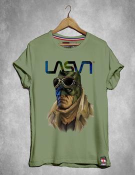 Camiseta H LASAL Desert Kaki