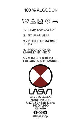 Camiseta de mujer LASAL Style Blanca