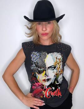 Camiseta de mujer LASAL Style negra