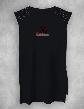 Camiseta de mujer LASAL Style negra