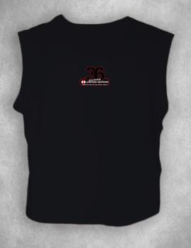 Camiseta de mujer LASAL Catrina negra