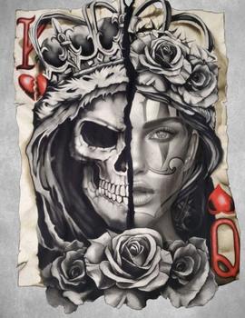 Camiseta de mujer LASAL K&Q negra
