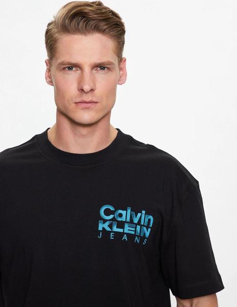 Camiseta negra online calvin klein