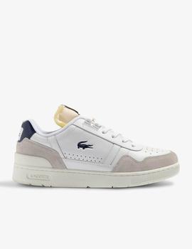 Zapatillas de hombre Lacoste T-Clip en piel