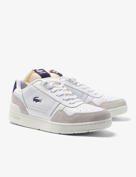 Zapatillas de hombre Lacoste T-Clip en piel