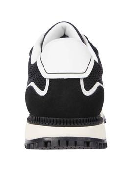 Zapatilla Tommy Jeans Runner mix negra