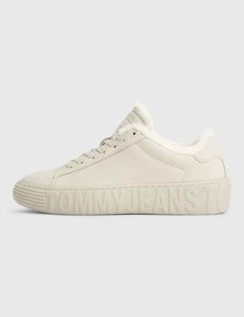 Zapatillas Tommy Jeans Cupsole forradas con borrego