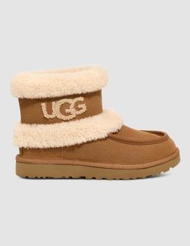 Bota UGG W Ultra Mini Fluff tostado