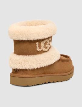 Bota UGG W Ultra Mini Fluff tostado