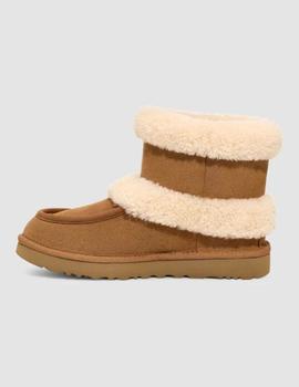 Bota UGG W Ultra Mini Fluff tostado