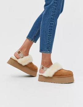 Zueco UGG plataforma W Funkette color tostado