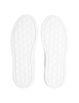 Zapatilla de piel blanca Calvin Klein CHUNKY CUPSOLE