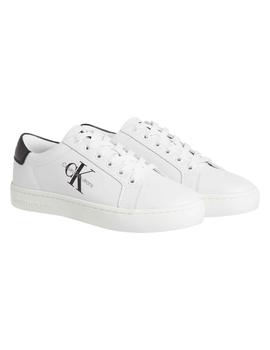 Zapatilla blanca classic cupsole de Calvin Klein