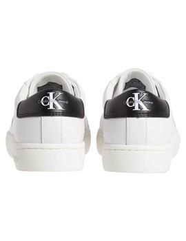 Zapatilla blanca classic cupsole de Calvin Klein