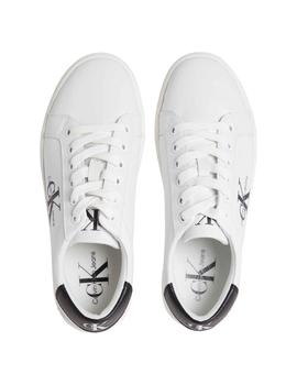 Zapatilla blanca classic cupsole de Calvin Klein