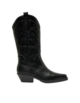 Bota campera negra Bronco de ONLY