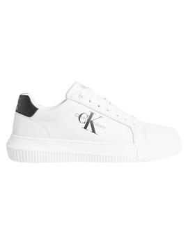 Zapatilla de mujer Chunky cupsole blanca de Calvin Klein