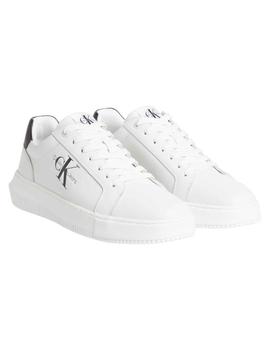 Zapatilla de mujer Chunky cupsole blanca de Calvin Klein