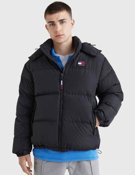 Chaqueta negra acolchada Alaska de Tommy Jeans