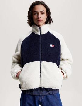 Chaqueta azul reversible Sherpa de Tommy Jeans