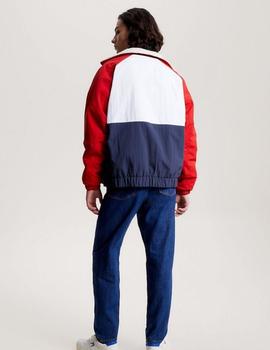 Chaqueta azul reversible Sherpa de Tommy Jeans