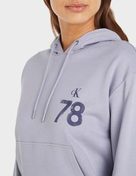 Sudadera con capucha oversize1978 Artwork de Calvin Klein