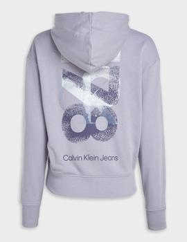 Sudadera con capucha oversize1978 Artwork de Calvin Klein