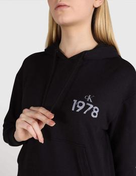 Sudadera con capucha oversize1978 Artwork de Calvin Klein