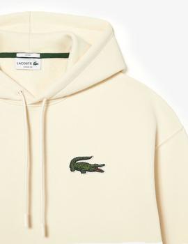 Sudadera color crudo unisex loose fit en algodón ecológico