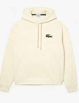 Sudadera color crudo unisex loose fit en algodón ecológico