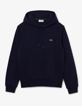 Sudadera negro regular fit en algodón ecológico